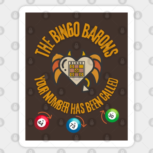 The Bingo Barons - Bingo Sticker by SEIKA by FP